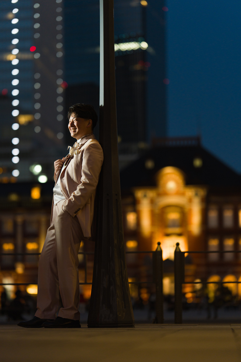 ご新郎様ソロショット