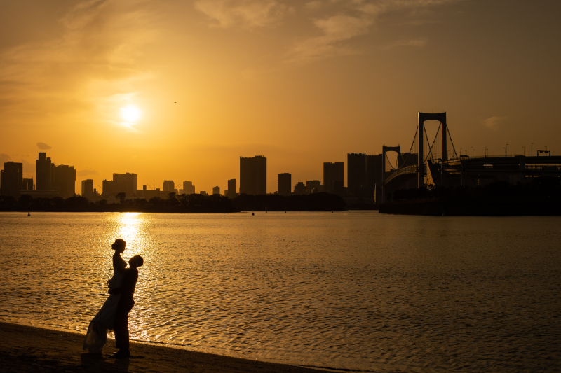 東京湾のサンセット☀