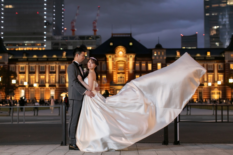 ドレスの美しいショット