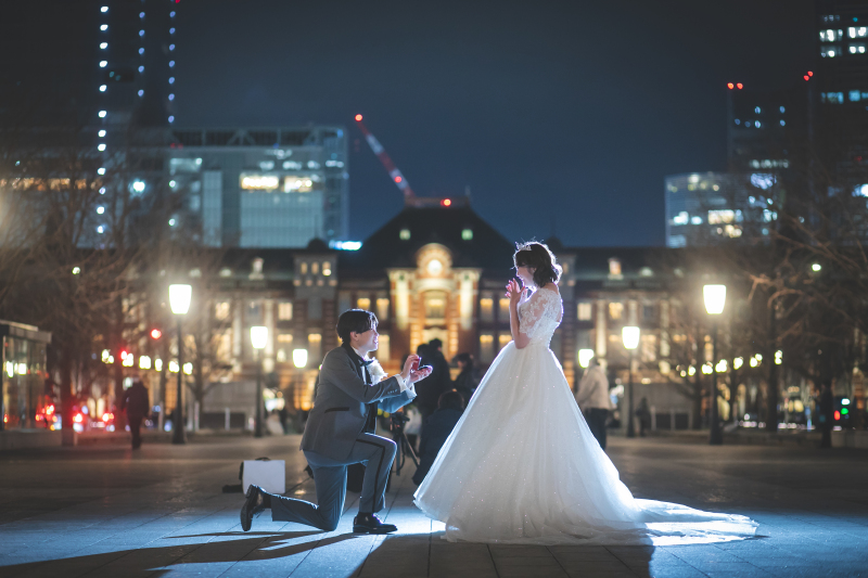 ラストはもちろんプロポーズショット!