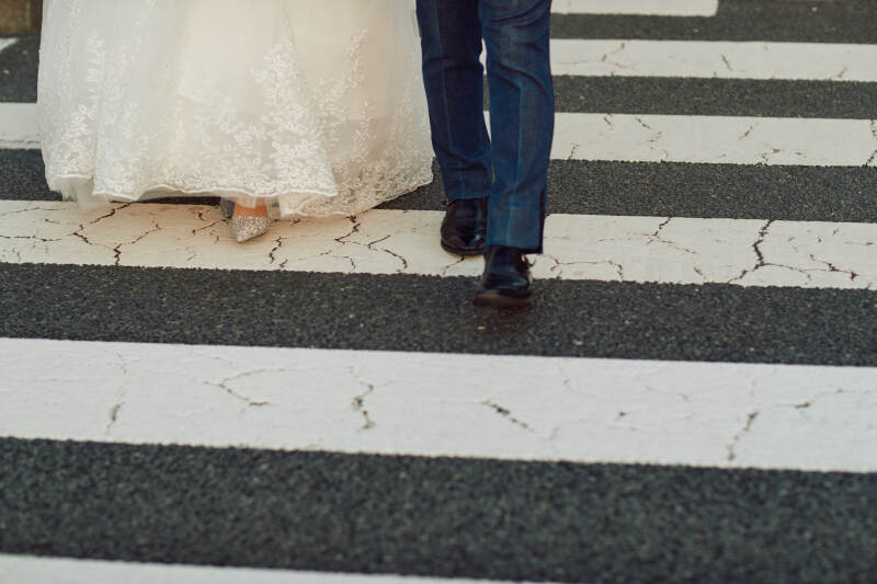 足元ショット！