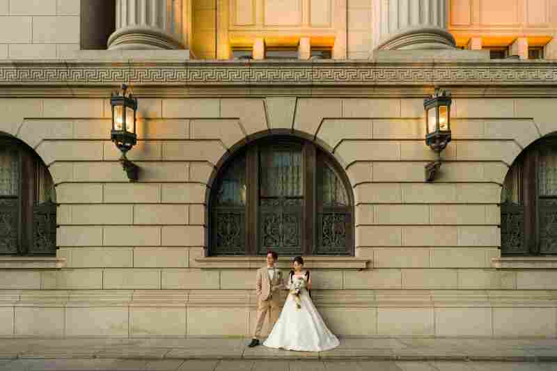 明治生命館にて！