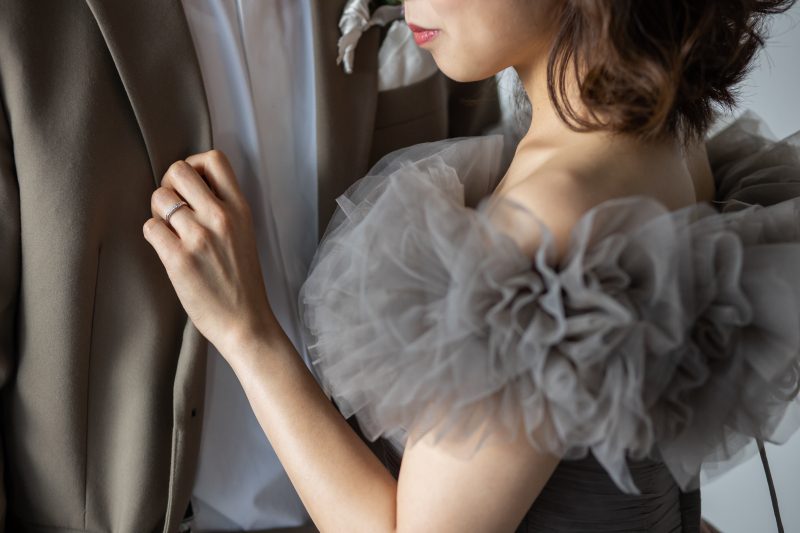 チュールのボリューム感がかわいい！