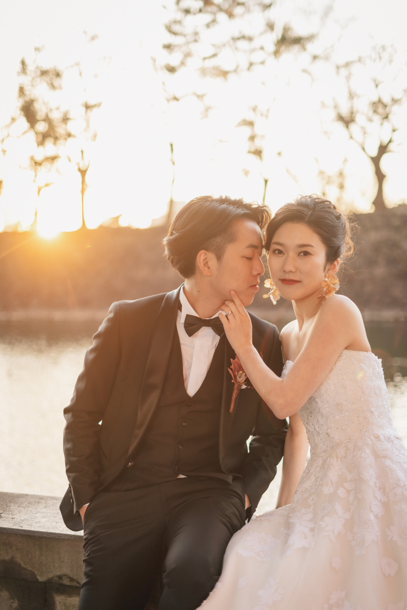 お色直しして和田倉門へ