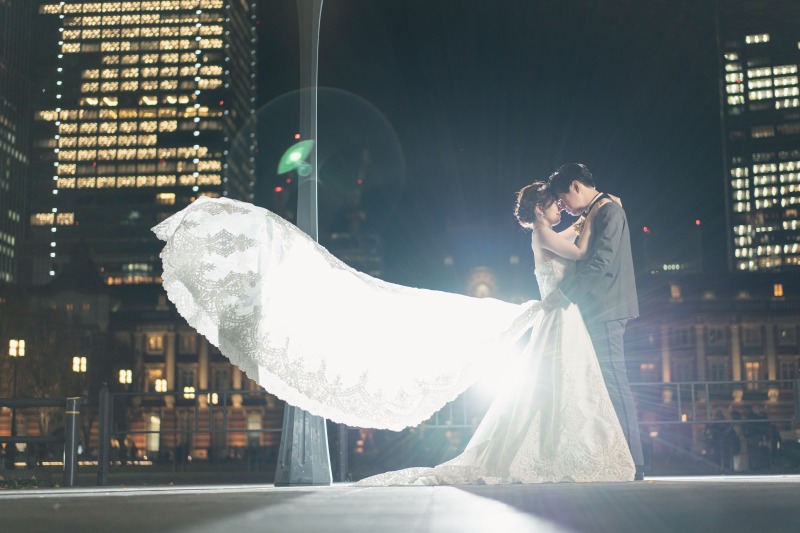 映画のような東京丸の内撮影