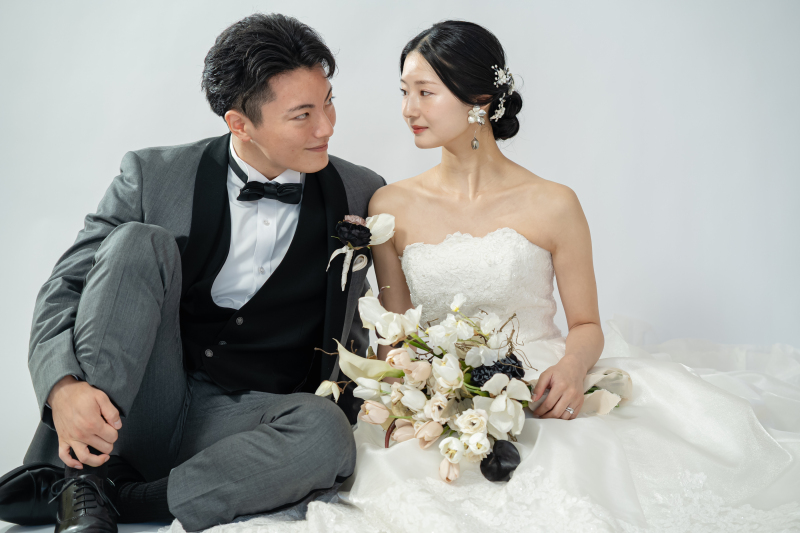 ドレスをチェンジ