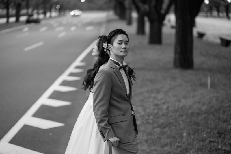 スタイリッシュなモノクローム加工