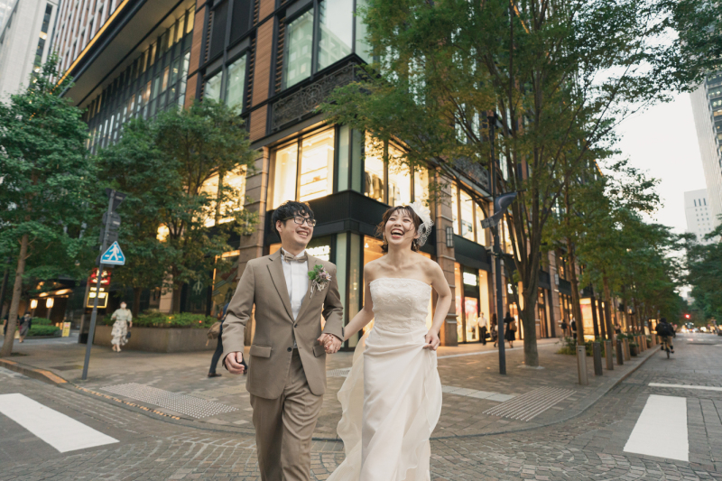 自然な歩き姿がステキ。