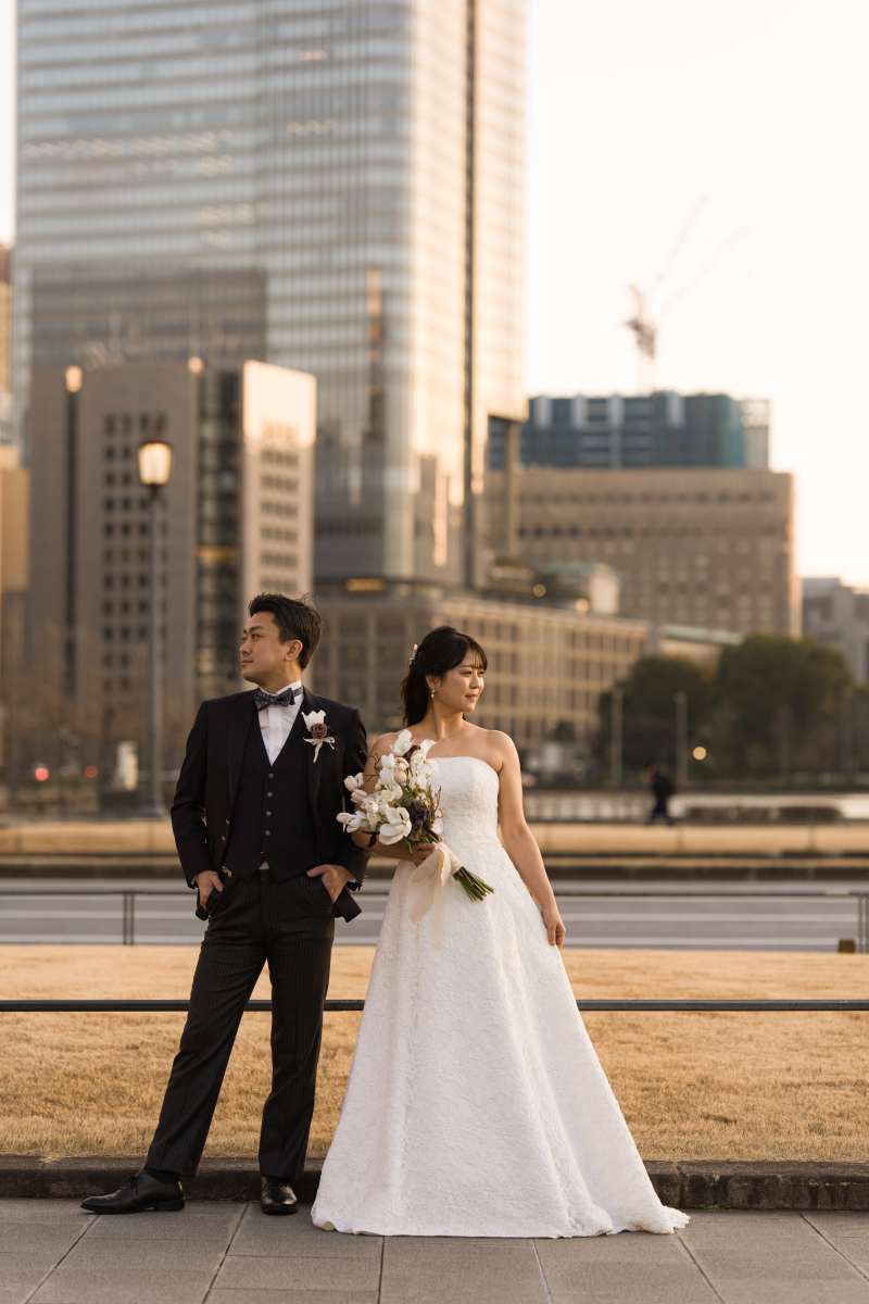 都会をバックに！