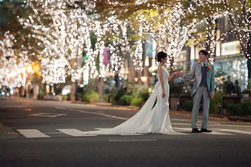 仲通りイルミネーション撮影