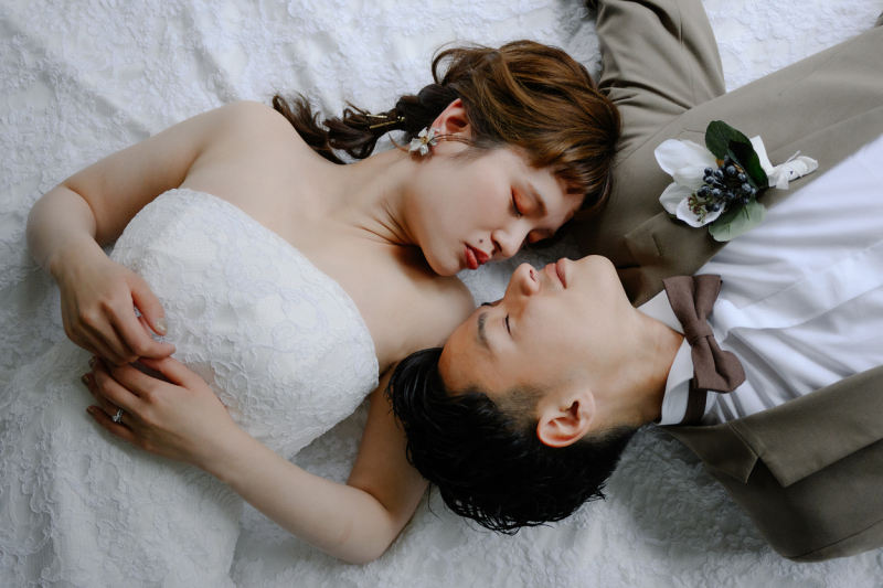 ドラマティックなポージング