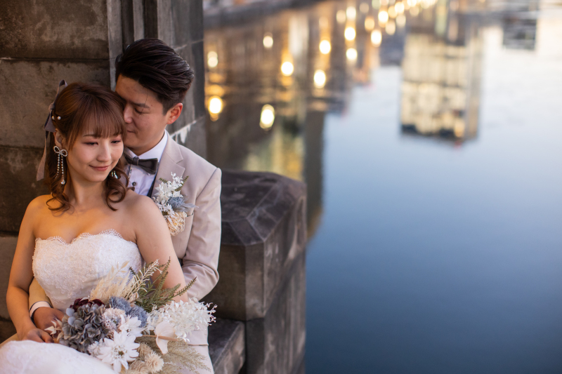 美しい背景と…♡