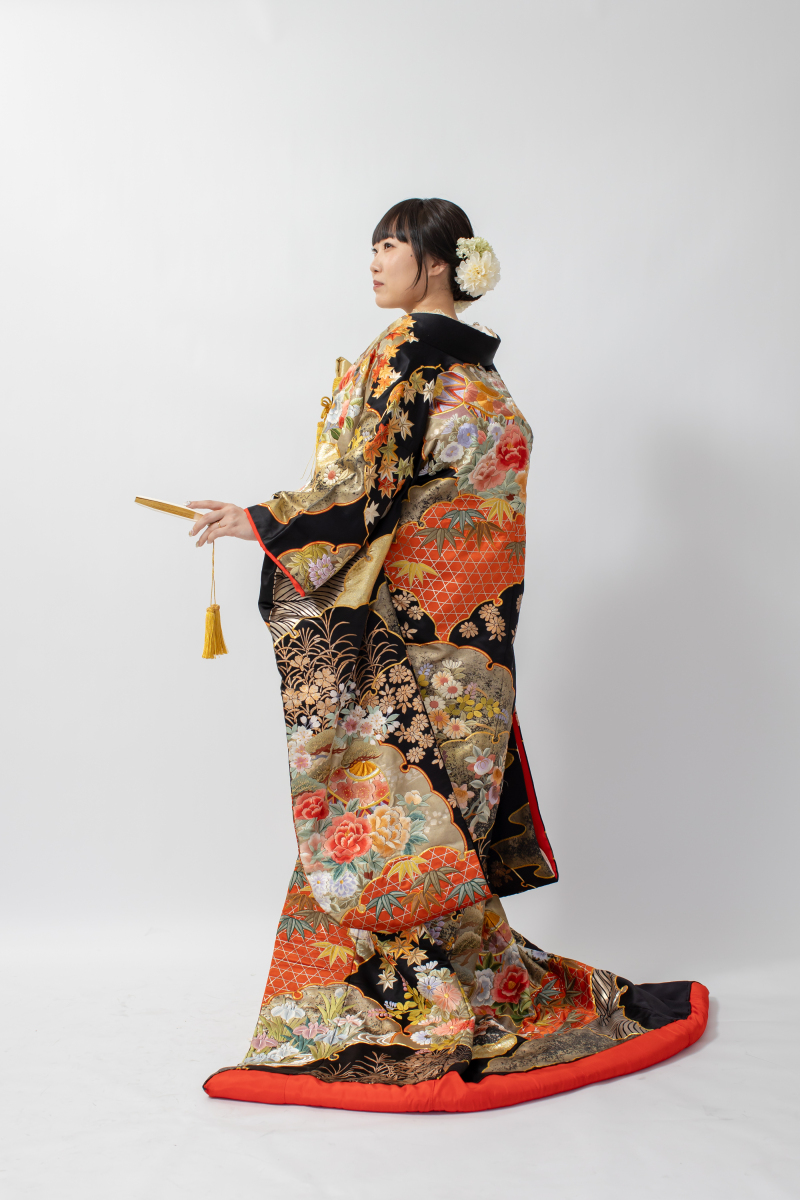 色打掛ソロショット