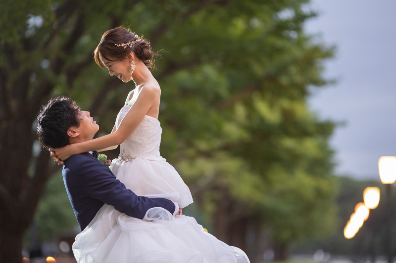 洋装　ロケーション