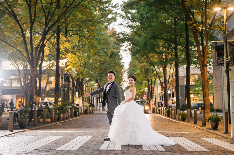 仲通りにてお散歩ショット