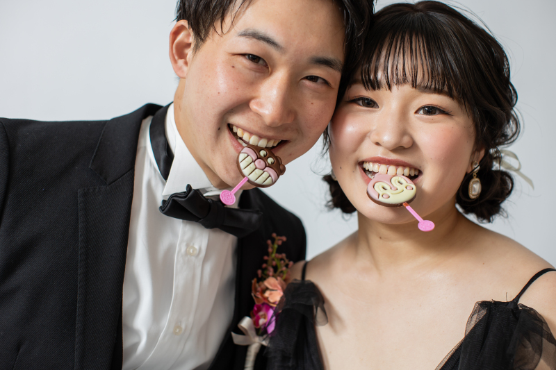 たくさんのお持ち込み小物で楽しいスタジオ撮影!