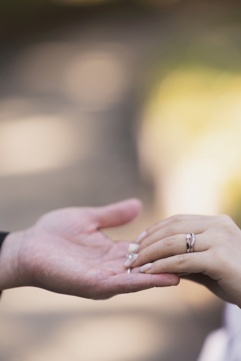 お手元ショット！