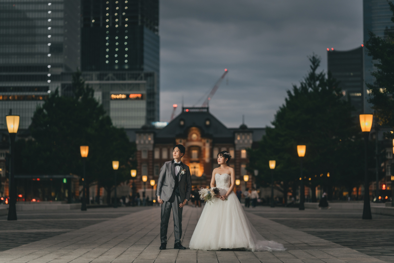 シックで大人っぽい東京駅