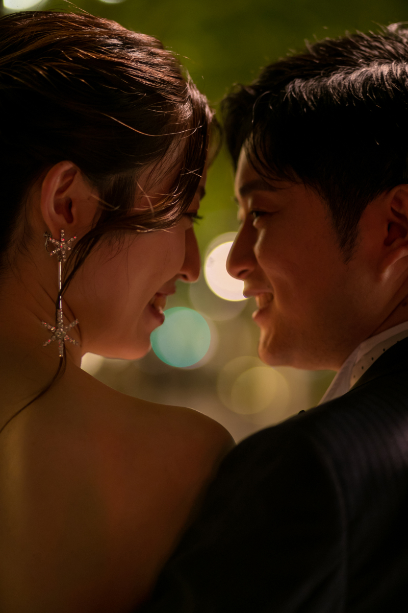 見つめ合うお二人