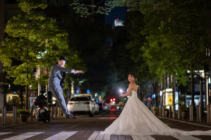 お茶目なアクションポーズ！