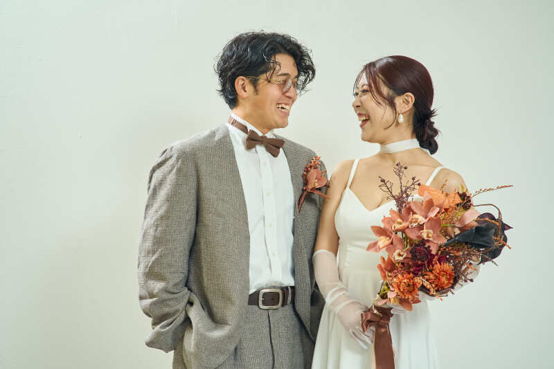 まずはスタジオ撮影から