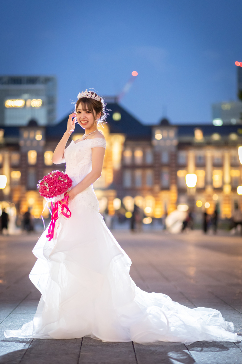 お持込みのお衣装に包まれて