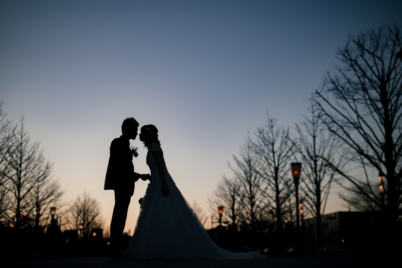 シルエットショット…♡