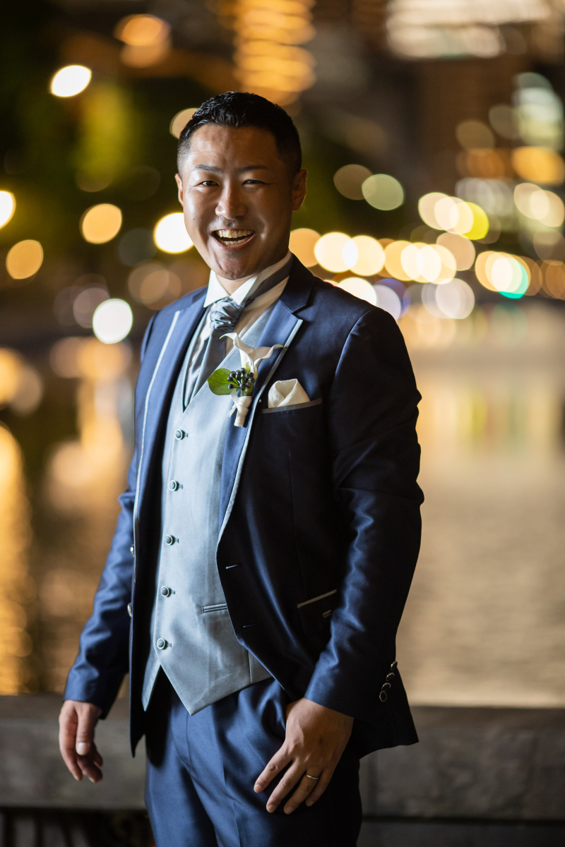 ご新郎様ソロショット