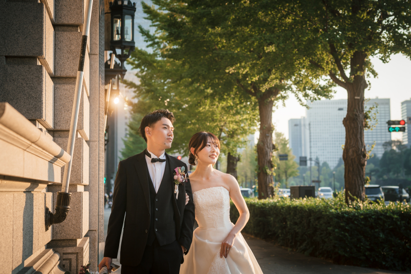 自然と都会を感じる撮影♪