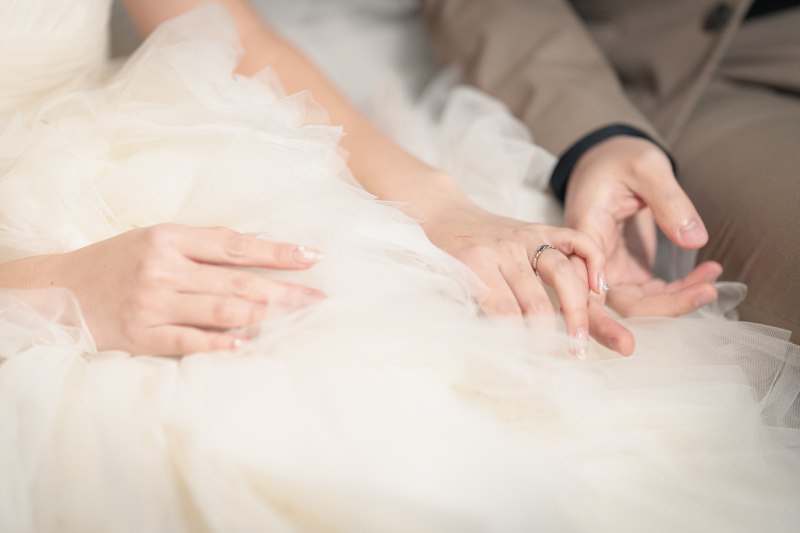 指先だけのロマンティックなショット♡