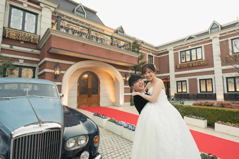 可愛らしい外壁で♡