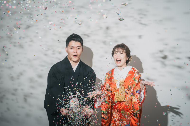 まずはスタジオ撮影から