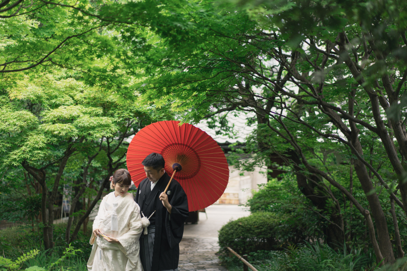 番傘を持った和装だからこそ叶う雰囲気