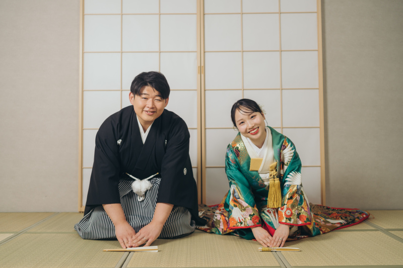 お辞儀ショット！