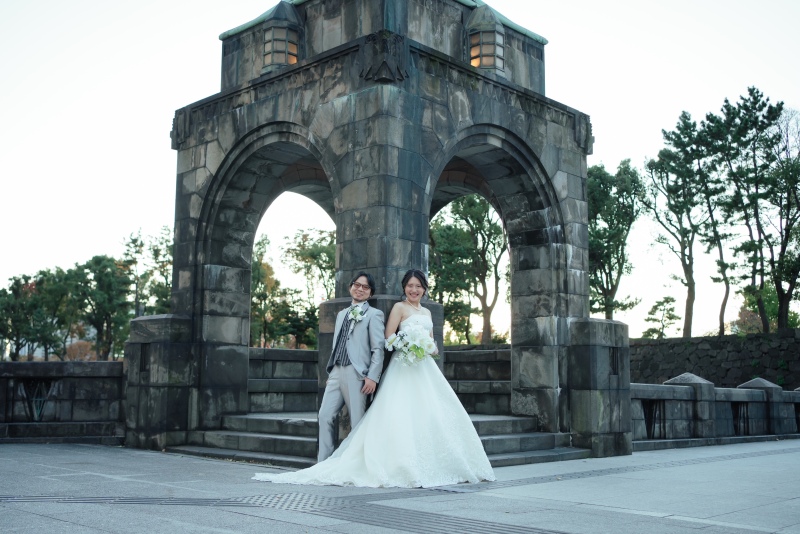 下からの煽りショット！