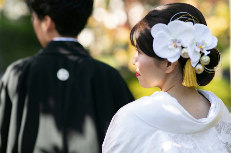 スタジオ付き!花畑庭園と夜の東京駅&丸の内ロケーションプラン