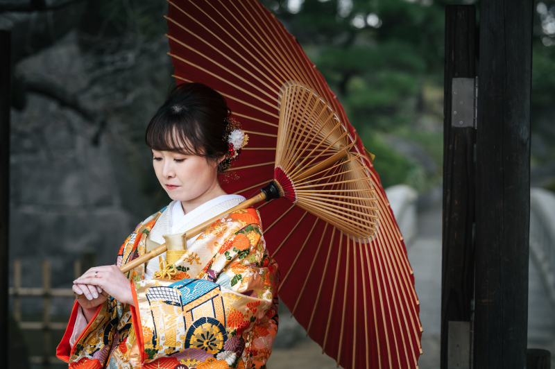 新婦様ソロショット♡