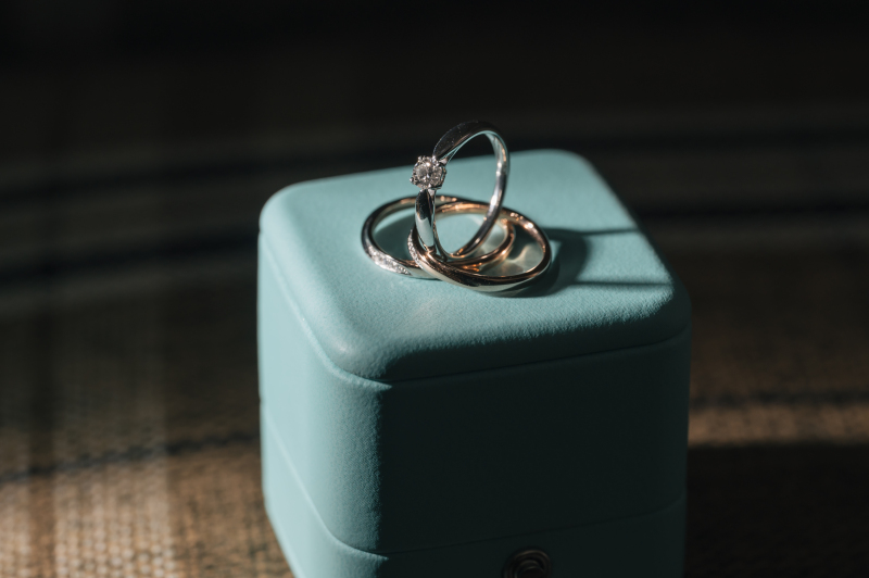 指輪の物撮り！