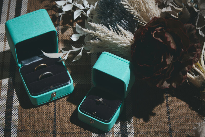 ブーケとともに