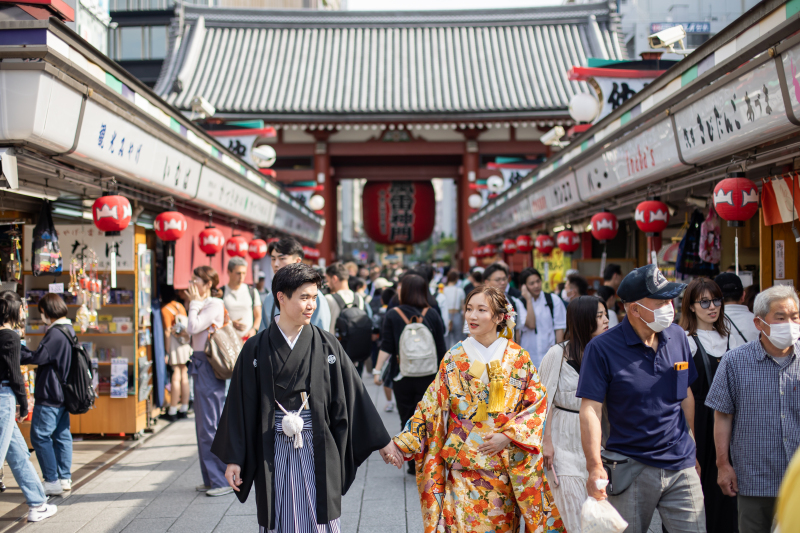 仲見世通りをお散歩