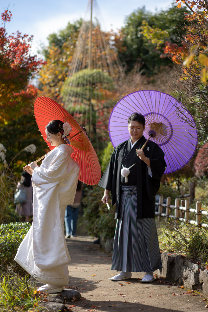 和服姿がとってもお似合いでした！