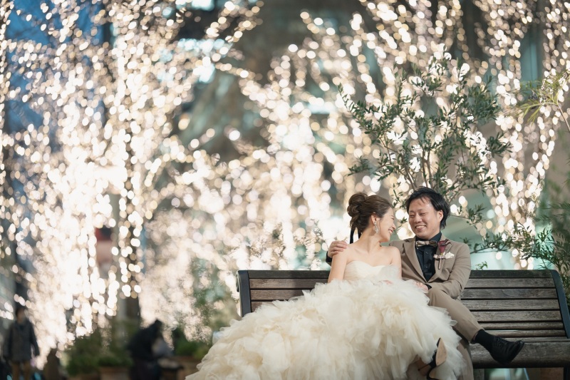 キラキラの街に包まれて…♡