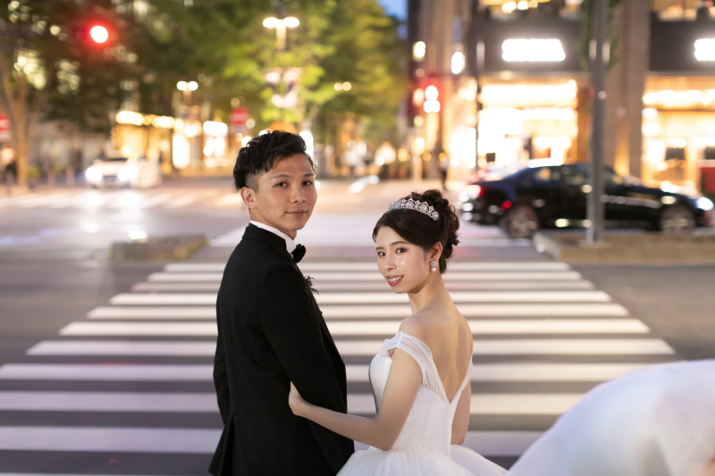 曇りの日もロマンティックな丸の内ロケ