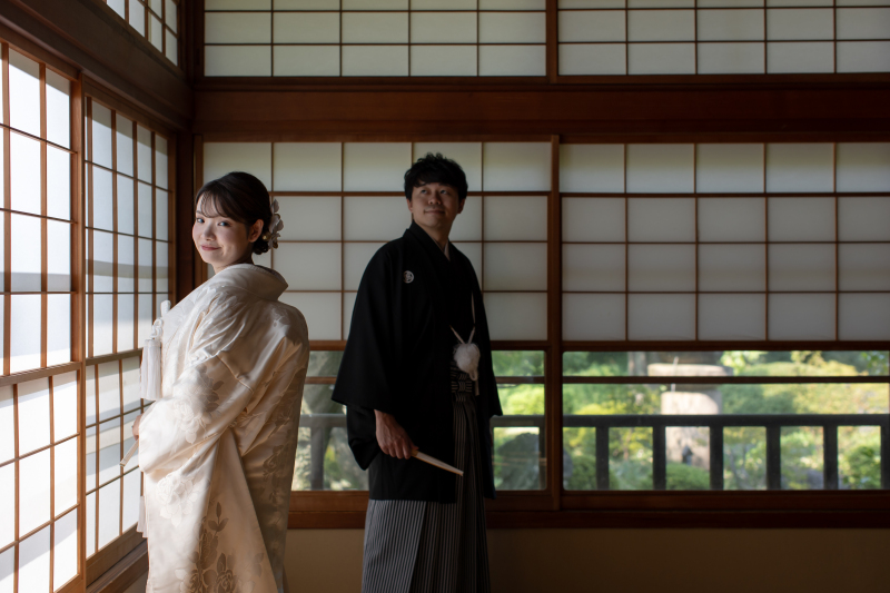 和室でゆっくりと