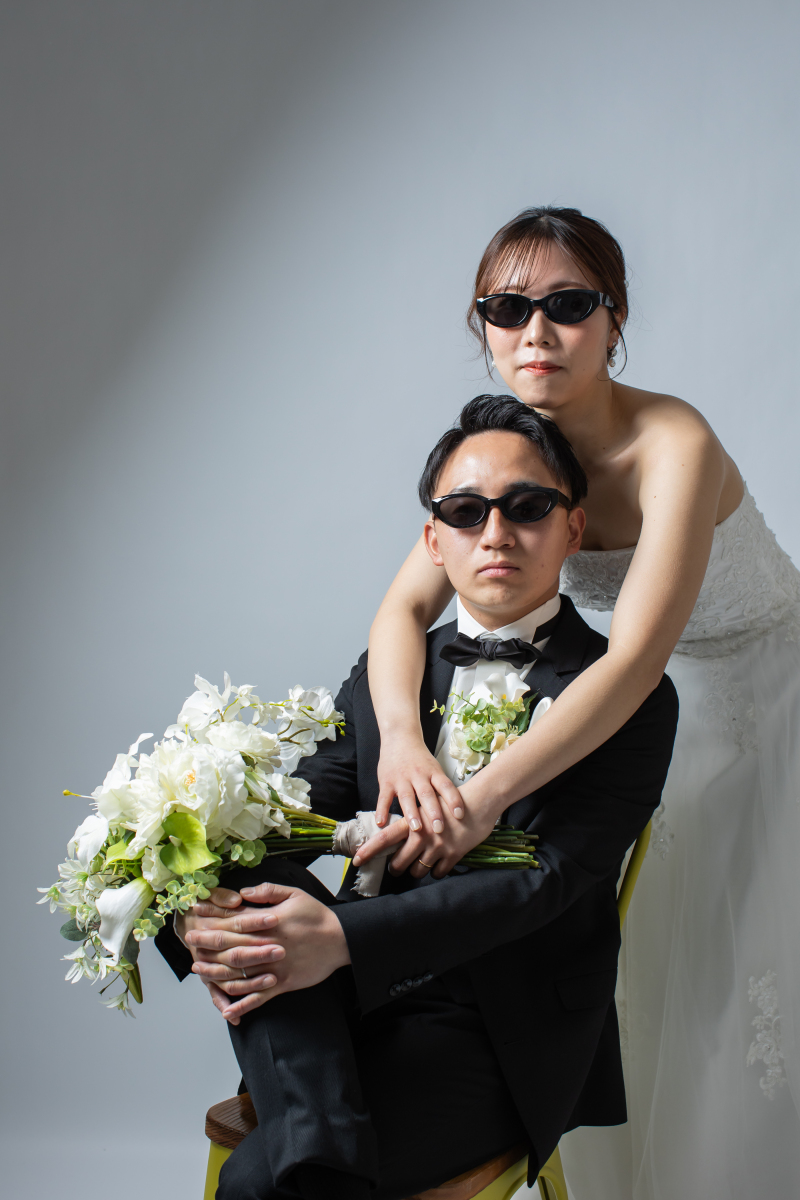 サングラスでクールに