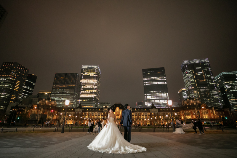 東京駅は引きの画こそ美しい