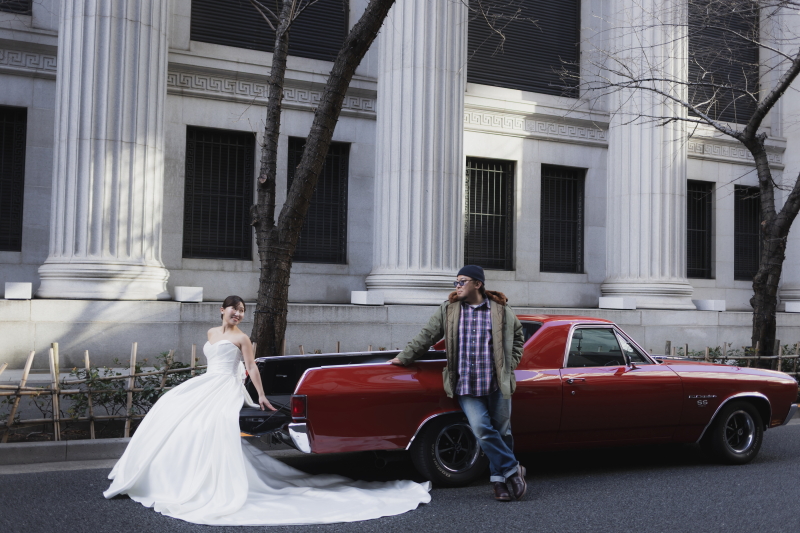 愛車とおふたりで