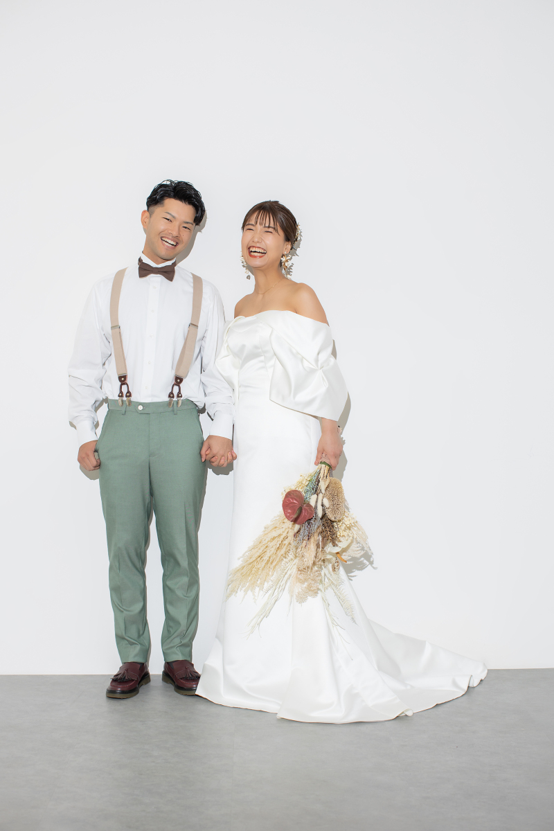 まずはスタジオ撮影から