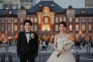 ソフトな質感のロマンティックな東京駅＆丸の内フォト
