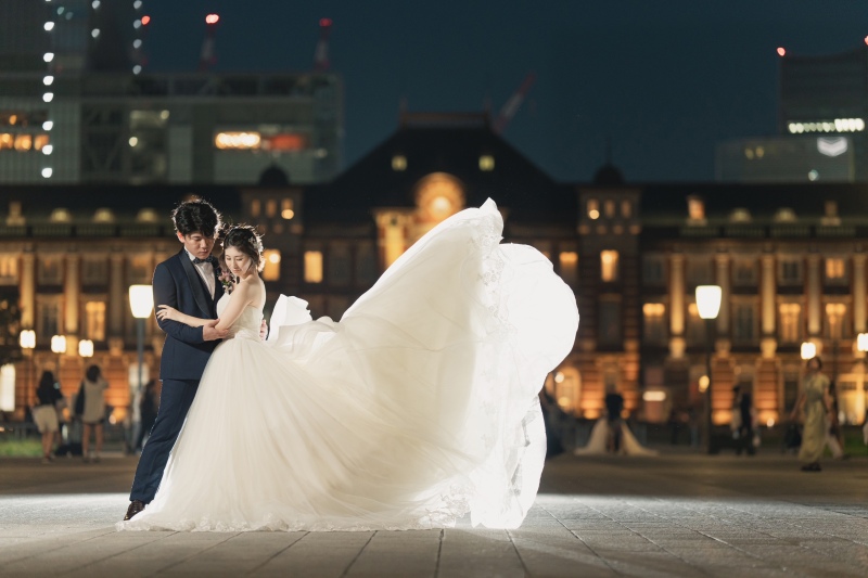 ドレスふんわりショット!